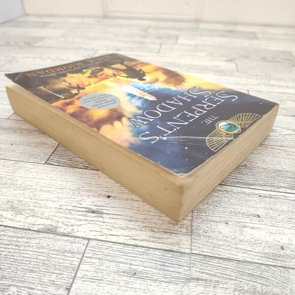 Serpent's Shadow by Rick Riordan Book Three Scholastic YA Paperback Novel PB - Picture 10 of 11